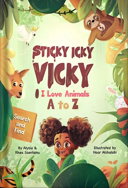 225-New-PNG-Version-10-5-1.jpg خرید و دانلود نسخه کامل کتاب Sticky Icky Vicky: I Love Animals A to Z by Alysia Ssentamu PDF - تصویر 1