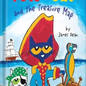خرید و دانلود نسخه کامل کتاب Pete the Cat and the Treasure Map by James Dean PDF