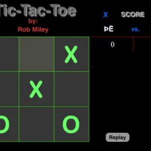 خرید و دانلود نسخه کامل بازی نوستالژی و خاطره انگیز Tic Tac Toe