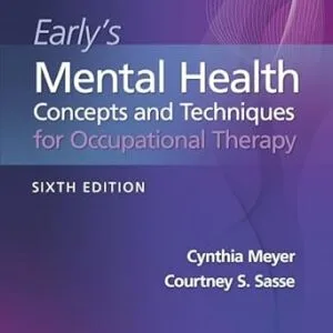 خرید و دانلود نسخه کامل کتاب Early’s Mental Health Concepts and Techniques in Occupational Therapy