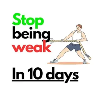خرید و دانلود نسخه کامل کتاب انگلیسی Stop being weak!: In 10 days (Special Ops Protocol for Mental Toughness)