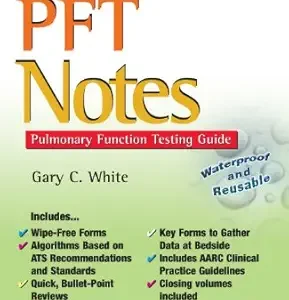 خرید و دانلود نسخه کامل کتاب PFT Notes Pulmonary Function Testing Guide
