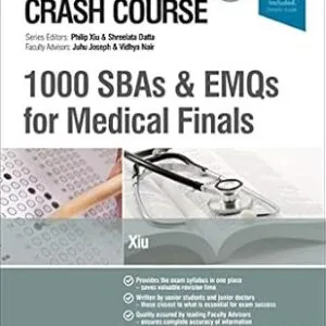 خرید و دانلود نسخه کامل کتاب Crash Course: 1000 SBAs and EMQs for Medical Finals