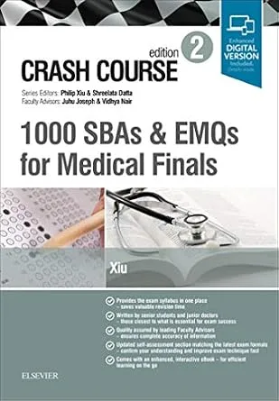 خرید و دانلود نسخه کامل کتاب Crash Course: 1000 SBAs and EMQs for Medical Finals_6a813c3dd0f4d.jpeg خرید و دانلود نسخه کامل کتاب Crash Course: 1000 SBAs and EMQs for Medical Finals