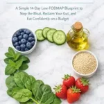خرید و دانلود نسخه کامل کتاب The IBS Reset System: Simple 14-Day Low-FODMAP Blueprint to Stop the Bloat, Reclaim Your Gut, and Eat Confidently on a Budget.