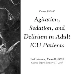 خرید و دانلود نسخه کامل کتاب Agitation, Sedation, and Delirium in Adult ICU Patients