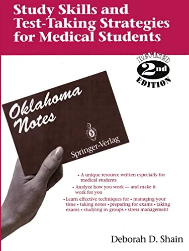 خرید و دانلود نسخه کامل کتاب Study Skills and Test-Taking Strategies for Medical Students: Find and Use Your Personal Learning Style (Oklahoma Notes) 2nd Edition_6a824412a20ac.jpeg خرید و دانلود نسخه کامل کتاب Study Skills and Test-Taking Strategies for Medical Students: Find and Use Your Personal Learning Style (Oklahoma Notes) 2nd Edition