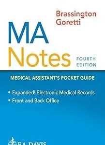 خرید و دانلود نسخه کامل کتاب MA Notes medical Assistant’s Pocket Guide