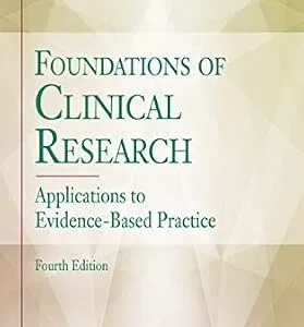 خرید و دانلود نسخه کامل کتاب Foundations of Clinical Research Applications to Evidence-Based Practice
