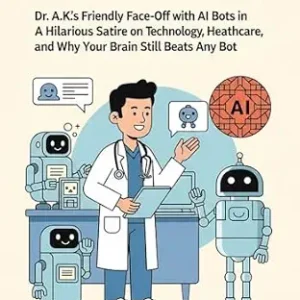 خرید و دانلود نسخه کامل کتاب Smile Tales : Dr. A.K.’s Friendly Face-Off with AI Bots in Orthodontics: A Hilarious Satire on Technology, Orthodontics, Healthcare, and Why Your Brain Still Beats Any Bot