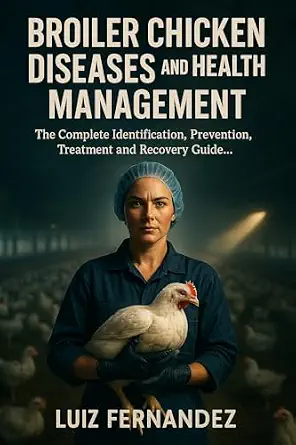 خرید و دانلود نسخه کامل کتاب Broiler Chicken Diseases and Health Management: The Complete Identification, Prevention, Treatment and Recovery Guide for Commercial Broiler Farmers_6a84ae142a0be.webp خرید و دانلود نسخه کامل کتاب Broiler Chicken Diseases and Health Management: The Complete Identification, Prevention, Treatment and Recovery Guide for Commercial Broiler Farmers