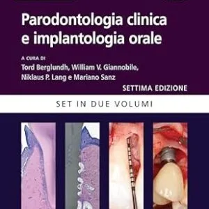 خرید و دانلود نسخه کامل کتاب Parodontologia clinica e implantologia orale: Settima Edizione (Italian Edition)