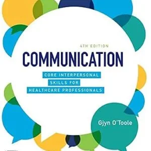خرید و دانلود نسخه کامل کتاب Communication – eBook: Core Interpersonal Skills for Healthcare Professionals
