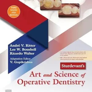 خرید و دانلود نسخه کامل کتاب Sturdevant’s Art and Science of Operative Dentistry – E-Book: Third South Asia Edition