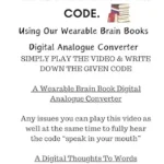 خرید و دانلود نسخه کامل کتاب زبان اصلی HOW TO GET A WEARABLE BRAIN BOOK CODE: Using Our Wearable Brain Books Digital Analogue Converter PDF | دانلود کتاب خارجی