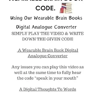 خرید و دانلود نسخه کامل کتاب زبان اصلی HOW TO GET A WEARABLE BRAIN BOOK CODE: Using Our Wearable Brain Books Digital Analogue Converter PDF | دانلود کتاب خارجی
