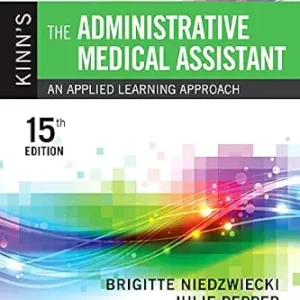 خرید و دانلود نسخه کامل کتاب Study Guide and Procedure Checklist Manual for Kinn’s The Administrative Medical Assistant – E-Book