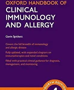 خرید و دانلود نسخه کامل کتاب Oxford Handbook of Clinical Immunology and Allergy (Oxford Medical Handbooks)
