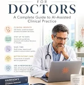 خرید و دانلود نسخه کامل کتاب Claude AI for Doctors: A Complete Guide to AI-Assisted Clinical Practice