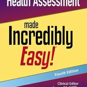 خرید و دانلود نسخه کامل کتاب Health Assessment Made Incredibly Easy!
