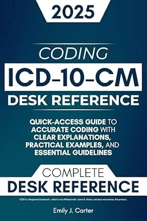 خرید و دانلود نسخه کامل کتاب ICD-10-CM Desk Reference: A Quick-Access Guide to Accurate ICD-10-CM Coding with Clear Explanations, Practical Examples, and Essential Guidelines_6a6f12b7e88f2.jpeg خرید و دانلود نسخه کامل کتاب ICD-10-CM Desk Reference: A Quick-Access Guide to Accurate ICD-10-CM Coding with Clear Explanations, Practical Examples, and Essential Guidelines