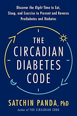 خرید و دانلود نسخه کامل کتاب The Circadian Diabetes Code: Discover the Right Time to Eat, Sleep, and Exercise to Prevent and Reverse Prediabetes and Diabetes_6a6cec4d9d6af.jpeg خرید و دانلود نسخه کامل کتاب The Circadian Diabetes Code: Discover the Right Time to Eat, Sleep, and Exercise to Prevent and Reverse Prediabetes and Diabetes