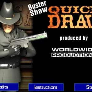 خرید و دانلود نسخه کامل بازی نوستالژی تیراندازی باستر شاو Buster Shaw Quick Draw