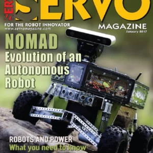 خرید و دانلود نسخه کامل 27 مجله رباتیک  سروو . Servo Magazine