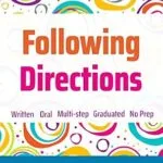 خرید و دانلود نسخه کامل کتاب Following Directions (Grades 3-6 + SPED): Six-Minute Thinking Skills