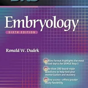 خرید و دانلود نسخه کامل کتاب BRS Embryology (Board Review Series)