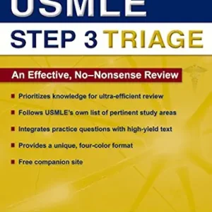 خرید و دانلود نسخه کامل کتاب USMLE Step 3 Triage: An Effective, No-nonsense Review