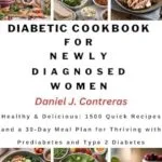 خرید و دانلود نسخه کامل کتاب Diabetic Cookbook for Newly Diagnosed women : Healthy & Delicious: 1500 Quick Recipes and a 30-Day Meal Plan for Thriving with Prediabetes and Type 2 Diabetes (The Healthy Living Library)