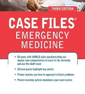 خرید و دانلود نسخه کامل کتاب Case Files Emergency Medicine, Third Edition (LANGE Case Files)