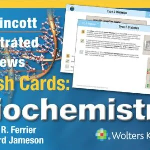 خرید و دانلود نسخه کامل کتاب Lippincott Illustrated Reviews Flash Cards: Biochemistry (Lippincott Illustrated Reviews Series) 1st Edition