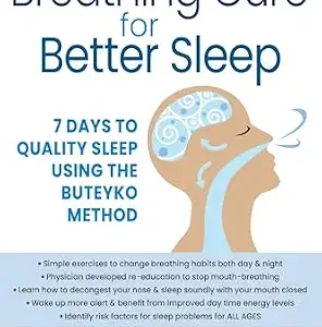 خرید و دانلود نسخه کامل کتاب The Breathing Cure for Better Sleep: 7 Days to Quality Sleep Using the Buteyko Method