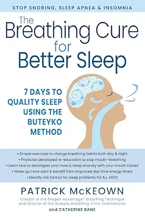 خرید و دانلود نسخه کامل کتاب The Breathing Cure for Better Sleep: 7 Days to Quality Sleep Using the Buteyko Method_6a6defe59bff6.webp خرید و دانلود نسخه کامل کتاب The Breathing Cure for Better Sleep: 7 Days to Quality Sleep Using the Buteyko Method