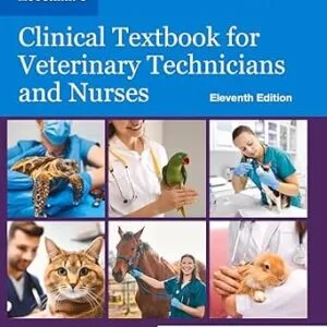 خرید و دانلود نسخه کامل کتاب McCurnin’s Clinical Textbook for Veterinary Technicians and Nurses E-Book