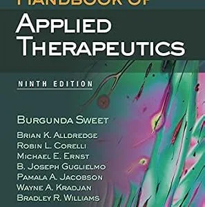 خرید و دانلود نسخه کامل کتاب Handbook of Applied Therapeutics