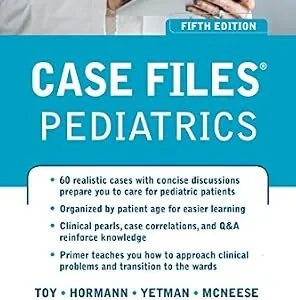 خرید و دانلود نسخه کامل کتاب Case Files Pediatrics, Fifth Edition (LANGE Case Files)