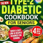خرید و دانلود نسخه کامل کتاب The New Type-2 Diabetic Cookbook for Seniors: Quick & Easy Low-GI Recipes That Make Managing Diabetes Easy and Help You Lose Weight Effortlessly Without Sacrificing Taste. Includes 4-Week Meal Plan