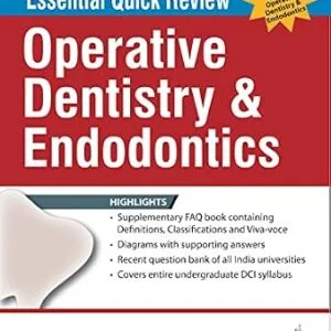 خرید و دانلود نسخه کامل کتاب Essential Quick Review: Operative Dentistry and Endodontics (with FREE companion FAQs on Operative Operative Dentistry & Endodontics)