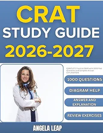 خرید و دانلود نسخه کامل کتاب CRAT STUDY GUIDE 2026-2027 : Complete Practice Exam With 1000 Past Questions And Complete Answer Explanation_6a6f47b98eeef.webp خرید و دانلود نسخه کامل کتاب CRAT STUDY GUIDE 2026-2027 : Complete Practice Exam With 1000 Past Questions And Complete Answer Explanation