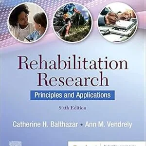 خرید و دانلود نسخه کامل کتاب Rehabilitation Research – E-Book: Principles and Applications