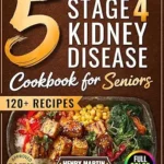 خرید و دانلود نسخه کامل کتاب The 5 Ingredient Stage 4 Kidney Disease Diet Cookbook for Seniors: 120+ Tasty Renal Recipes in Full Color to Manage CKD, End Confusion & Boredom, and Enjoy Real Food with Confidence Again