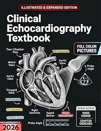 خرید و دانلود نسخه کامل کتاب CLINICAL ECHOCARDIOGRAPHY TEXTBOOK: Illustrated & Expanded | A Practical, Clinical Guide to Echocardiography Technique, Hemodynamic Analysis, and Comprehensive Cardiac Imaging Interpretation_6a6ce88904472.webp خرید و دانلود نسخه کامل کتاب CLINICAL ECHOCARDIOGRAPHY TEXTBOOK: Illustrated & Expanded | A Practical, Clinical Guide to Echocardiography Technique, Hemodynamic Analysis, and Comprehensive Cardiac Imaging Interpretation