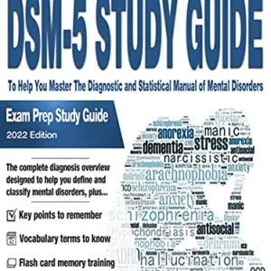 خرید و دانلود نسخه کامل کتاب The DSM-5 Study Guide: To Help You Master The Diagnostic and Statistical Manual of Mental Disorders – Exam Prep Study Guide Kindle Edition