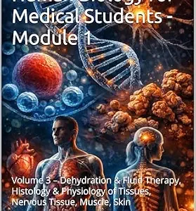 خرید و دانلود نسخه کامل کتاب Foundations of Human Biology for Medical Students – Module 1 : Volume 3 – Dehydration & Fluid Therapy, Histology & Physiology of Tissues, Nervous Tissue, … Vertical & Horizontal Learning Framework)