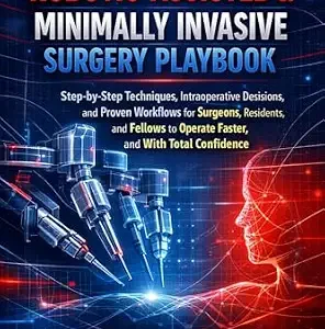 خرید و دانلود نسخه کامل کتاب ROBOTIC-ASSISTED & MINIMALLY INVASIVE SURGERY PLAYBOOK: Step-by-Step Techniques, Intraoperative Decisions, and Proven Workflows for Surgeons, Residents, and Fellows to Operate , Safer, and Wi