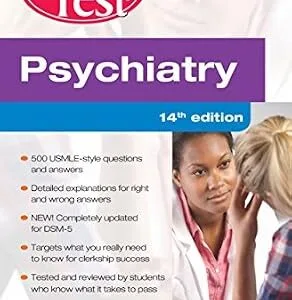 خرید و دانلود نسخه کامل کتاب Psychiatry PreTest Self-Assessment And Review, 14th Edition