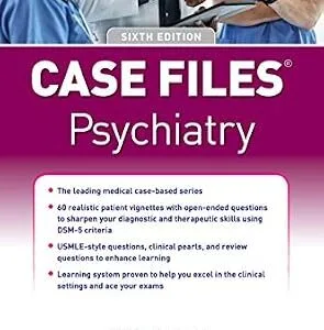 خرید و دانلود نسخه کامل کتاب Case Files Psychiatry, Sixth Edition
